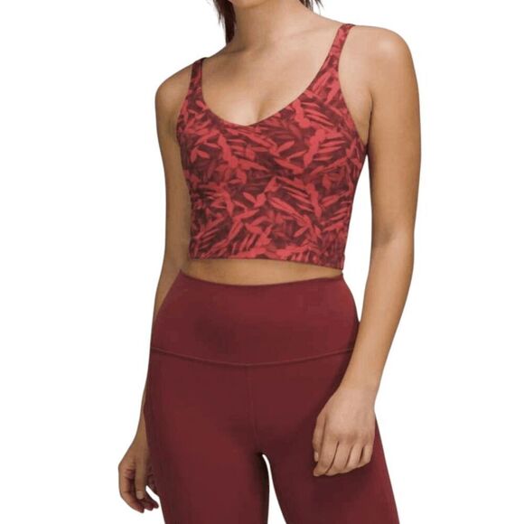 LULULEMON ATHLETICA Align Cropped Tank Size 8 - Picture 1 of 3
